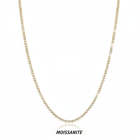 שרשרת טניס מוסונייט mosi008-3mm-12ct--3-M