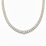שרשרת טניס ציפוי BKSI017-3-4X6MM+5X7MM-42CM